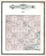 Township 137 N., Range 71 W., Grant Township, Alkaline Lake, Fresh Lake, Kidder County 1912